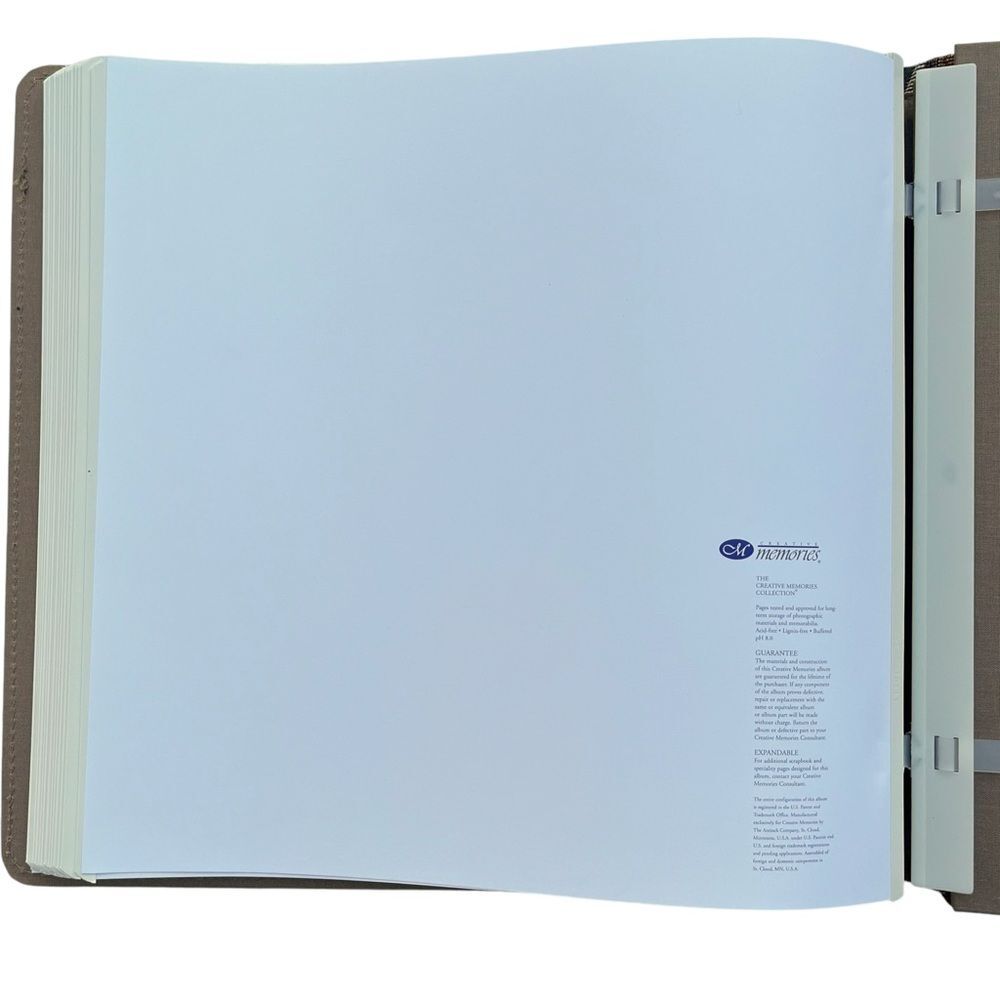 PASSPORT TRAVEL Creative Memories Scrapbook Album & White Pages Original 12x12 - Picture 5 of 6